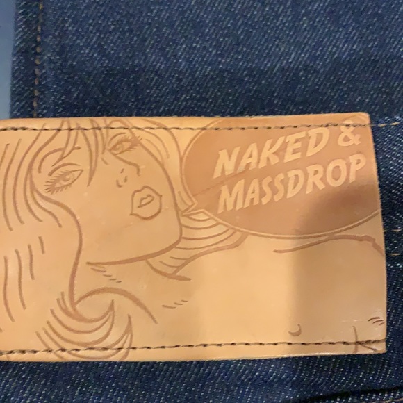 NWOT Naked & Famous RARE MASSDROP Blue Jeans - Picture 7 of 7